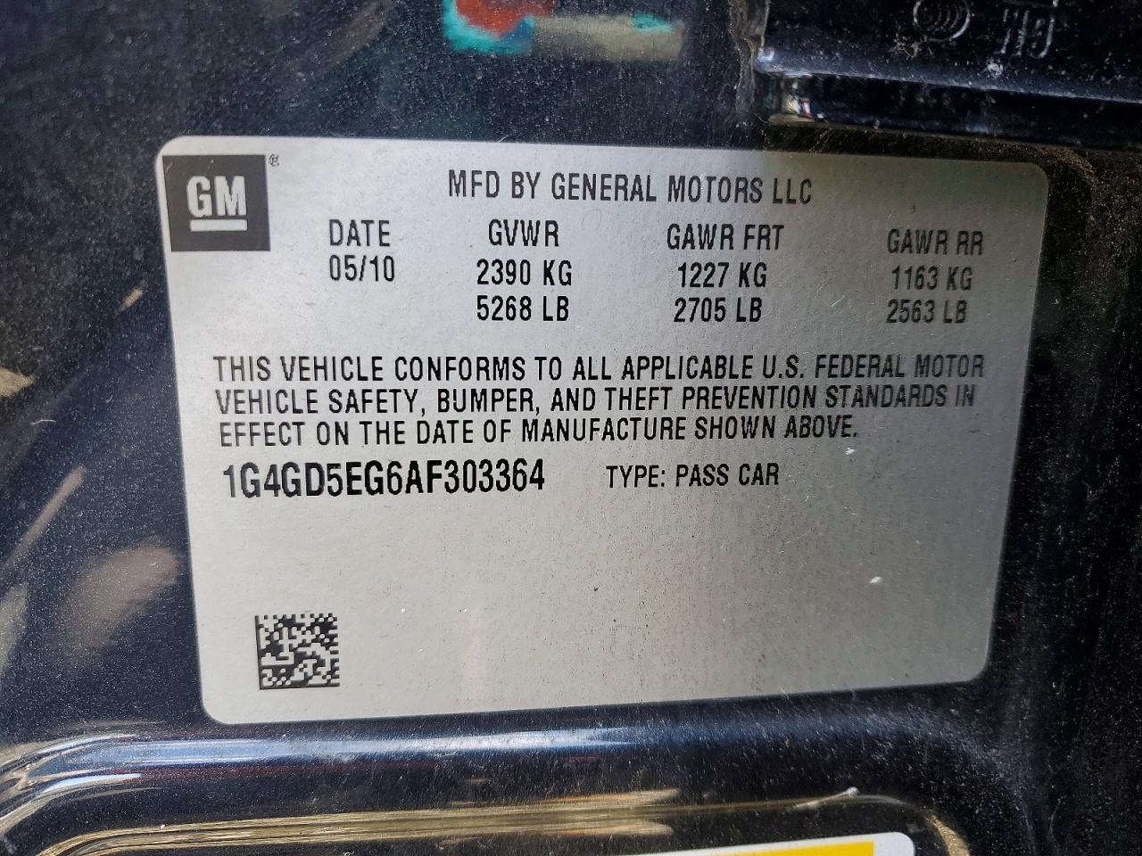 2010 Buick Lacrosse cxl