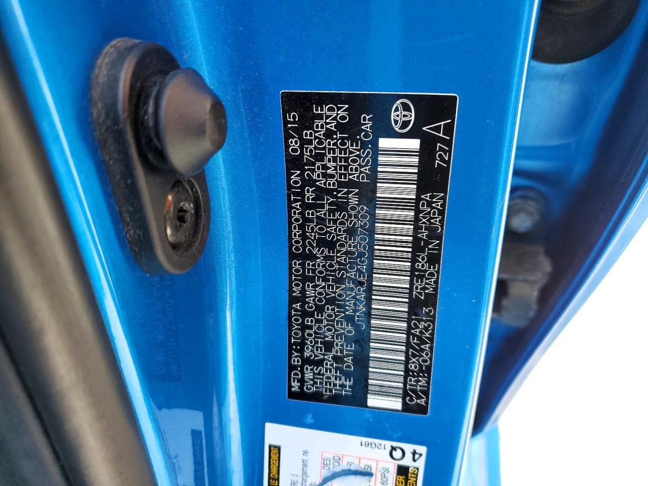 2016 Scion Im Base