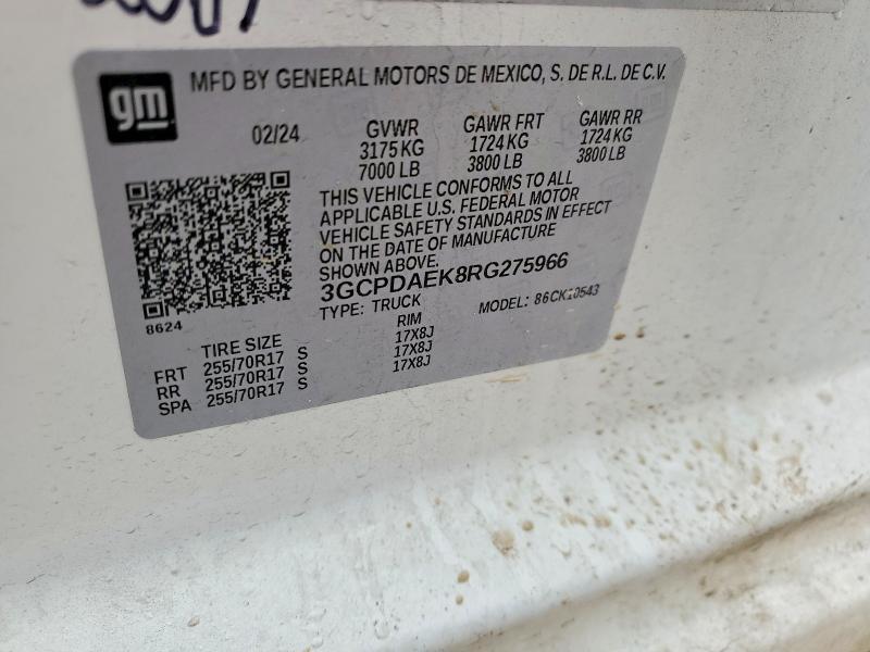 2024 Chevrolet Silverado K1500