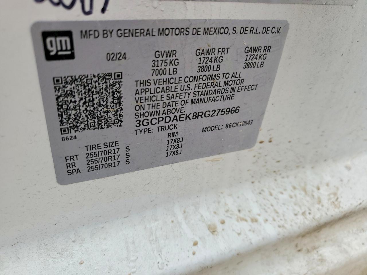 2024 Chevrolet Silverado K1500