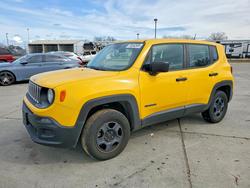 Jeep salvage cars for sale: 2016 Jeep Renegade Sport