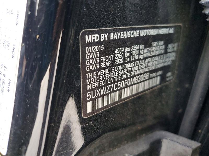 2015 BMW X3 Sdrive28i