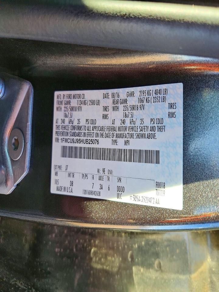 2017 Ford Escape Titanium