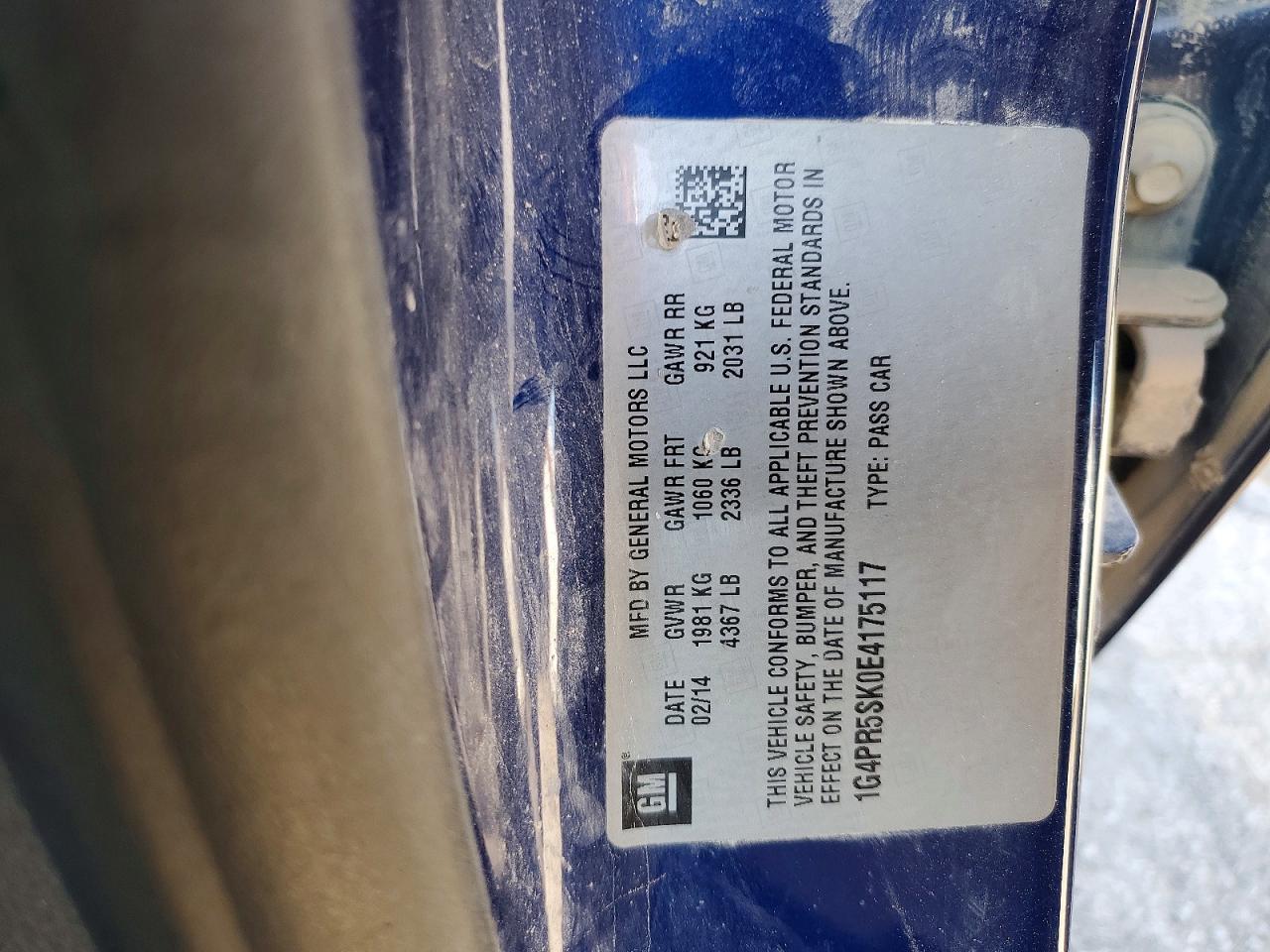 2014 Buick Verano Convenience