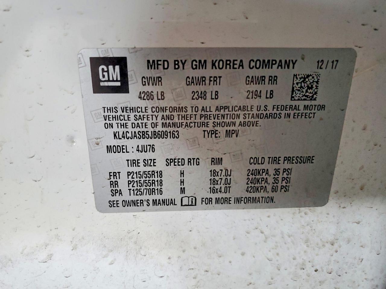 2018 Buick Encore Preferred