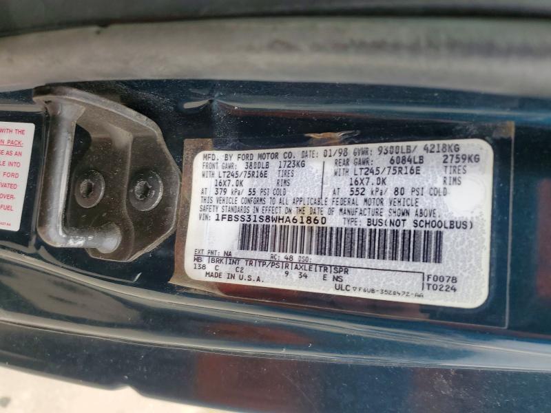 1998 Ford Econoline E350 Super Duty