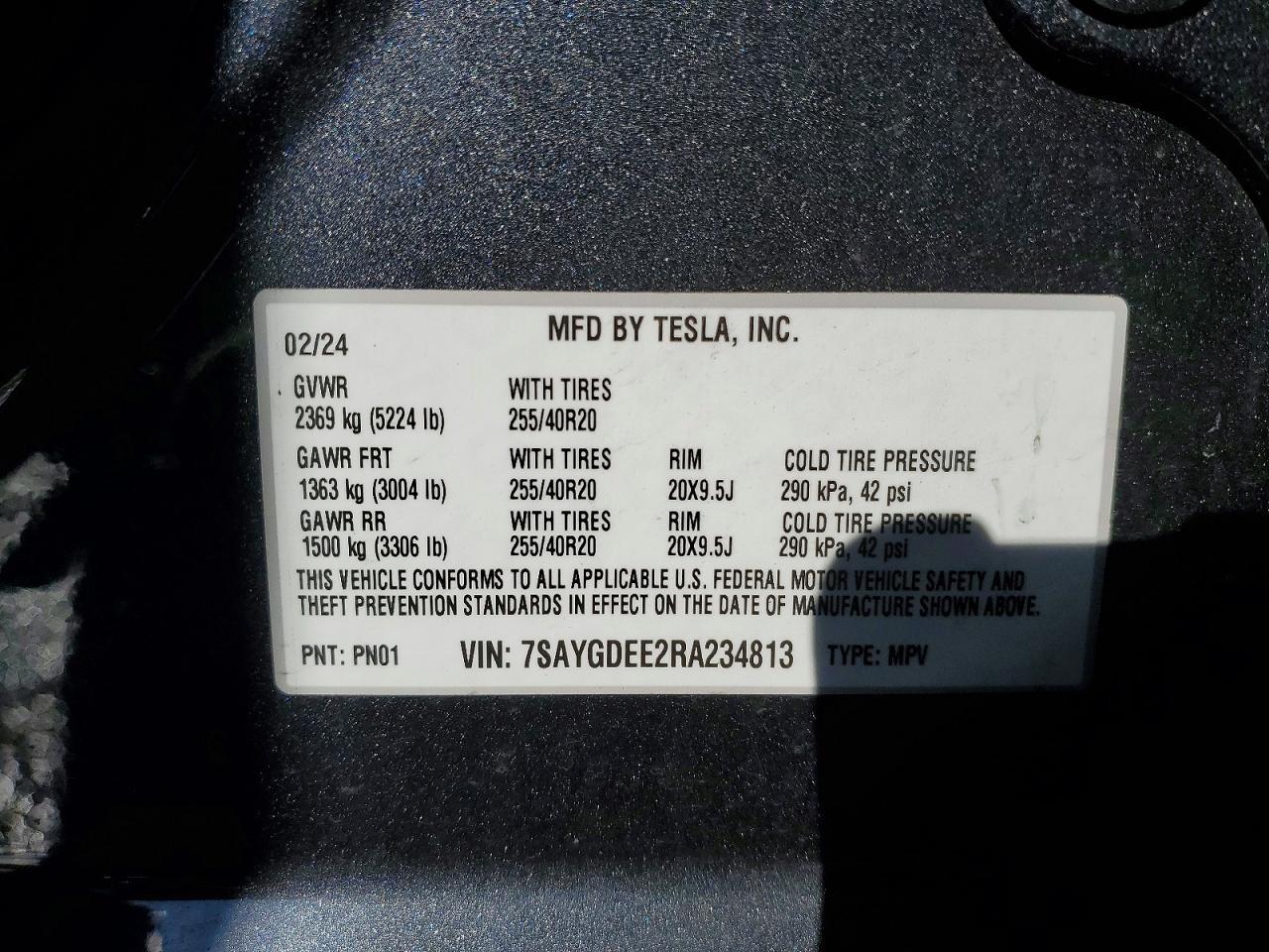 2024 Tesla Model y