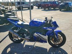 Yamaha salvage cars for sale: 2005 Yamaha Yzfr6 l