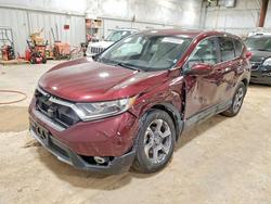 Honda crv Vehiculos salvage en venta: 2019 Honda Cr-v ex