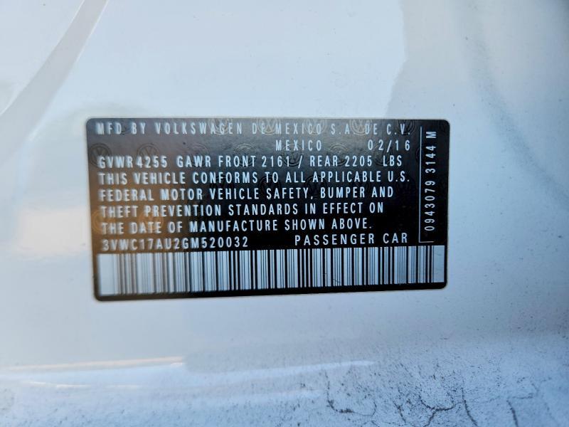 2016 Volkswagen Golf Sportwagen s
