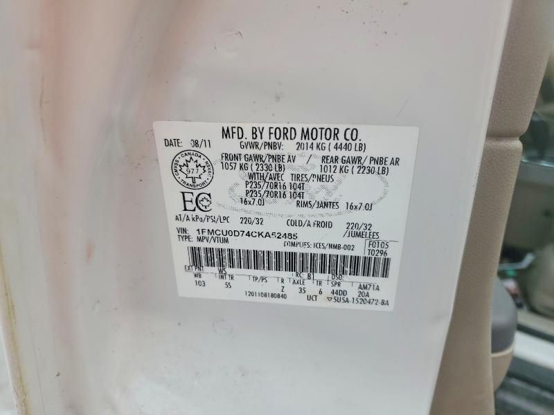 2012 Ford Escape xlt