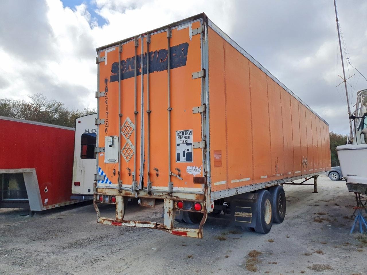 2002 Wabash Dvcvhpc DRY Van Trailer