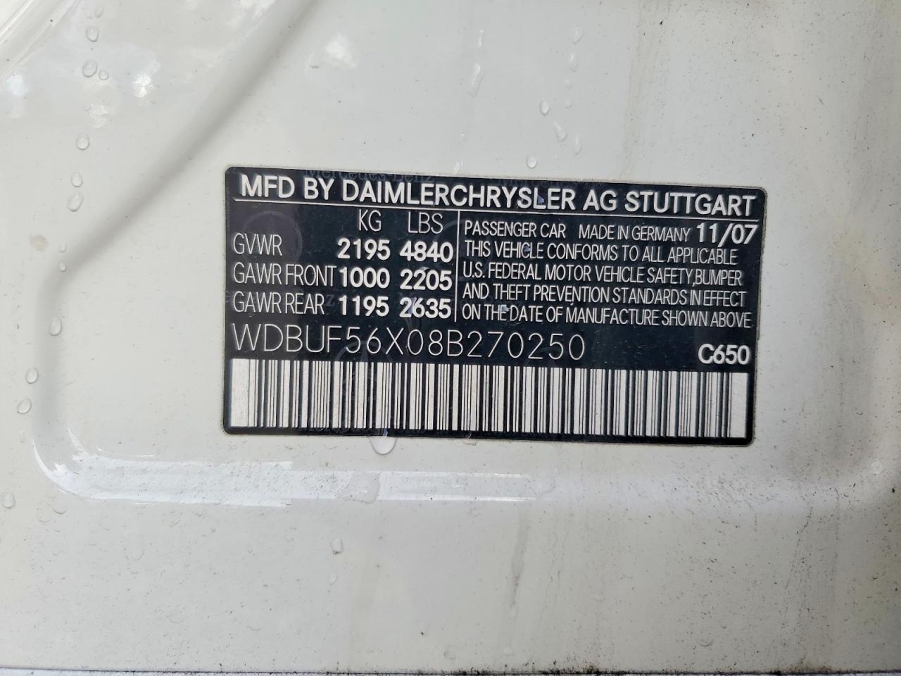 2008 Mercedes-Benz E 350