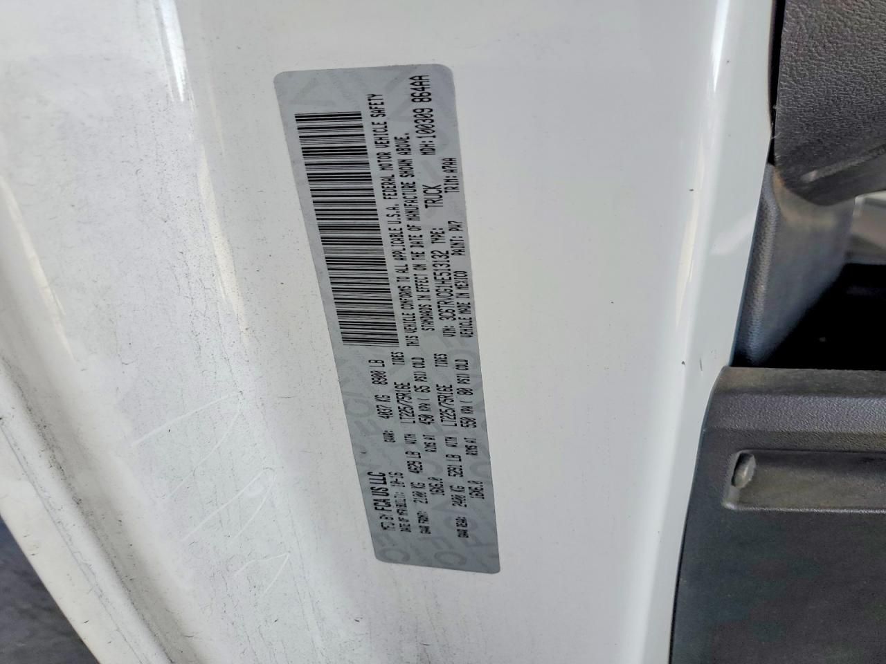 2017 Dodge Ram Promaster 2500 2500 High