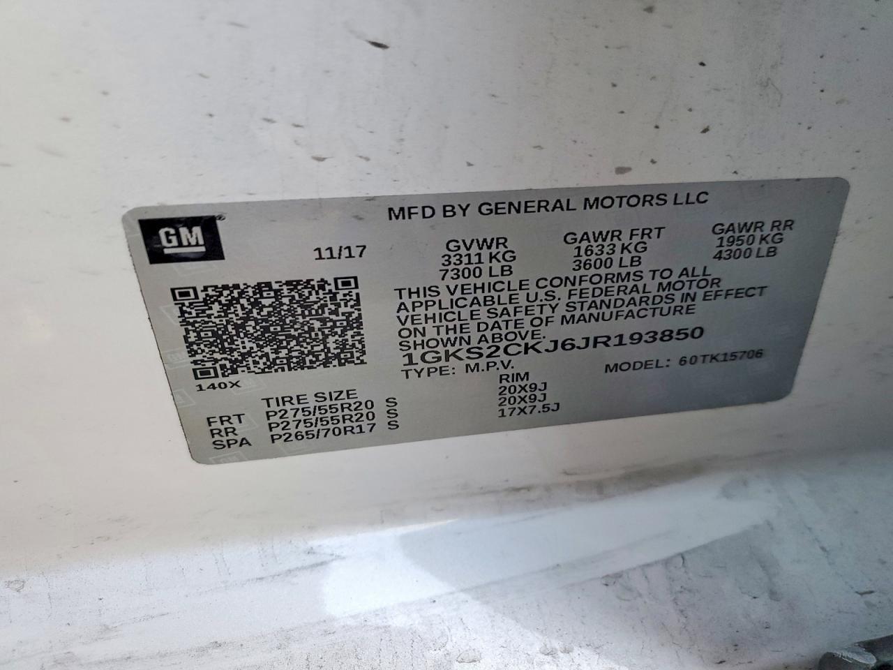 2018 GMC Yukon Denali