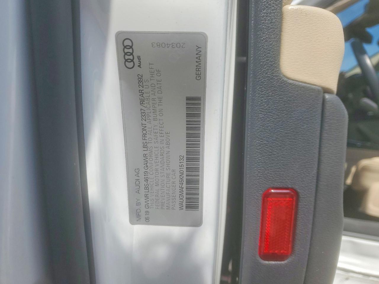 2019 Audi A4 Premium