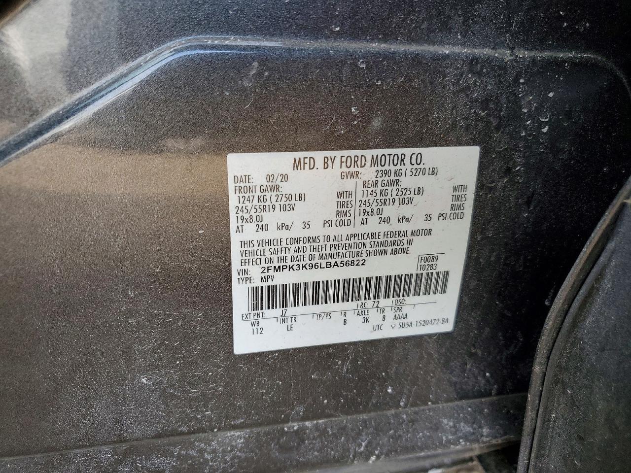 2020 Ford Edge Titanium