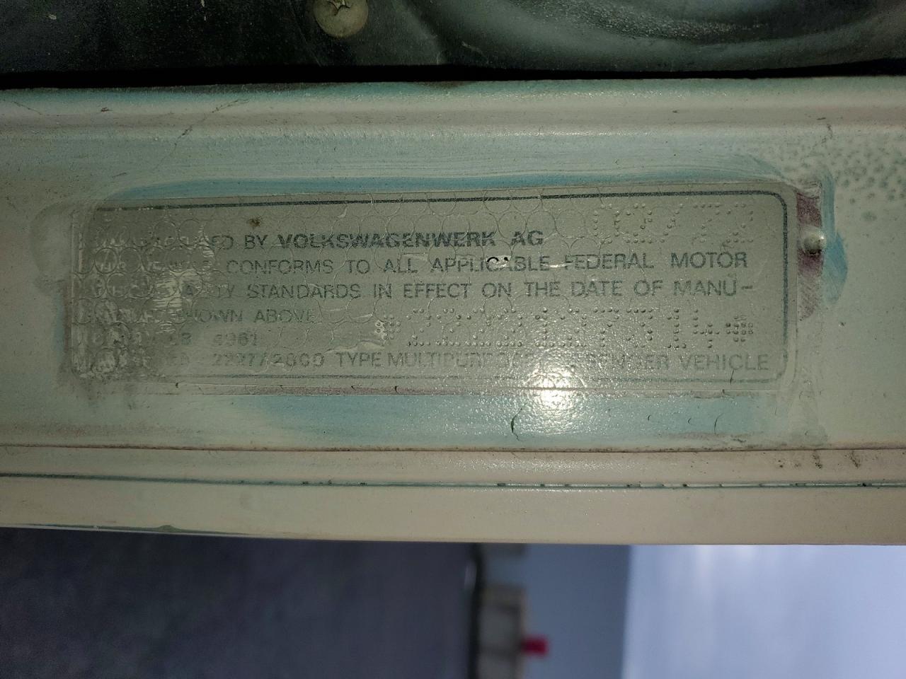 1972 Volkswagen Eurovan