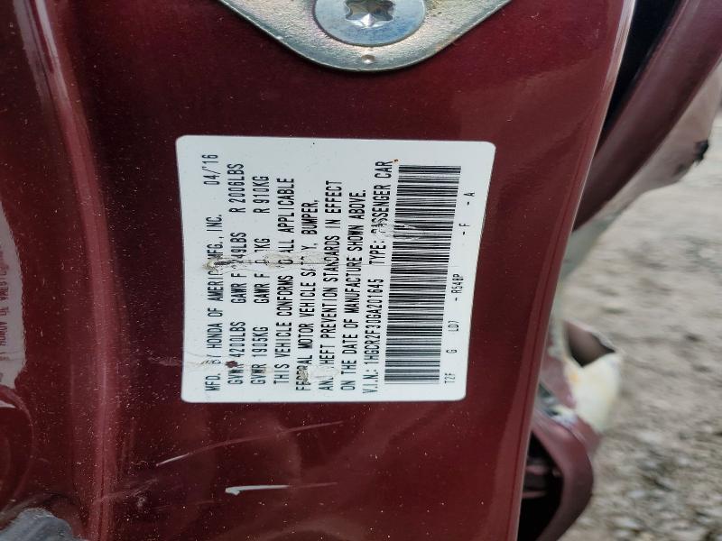 2016 Honda Accord lx