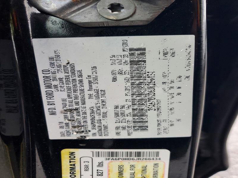 2018 Ford Fusion se