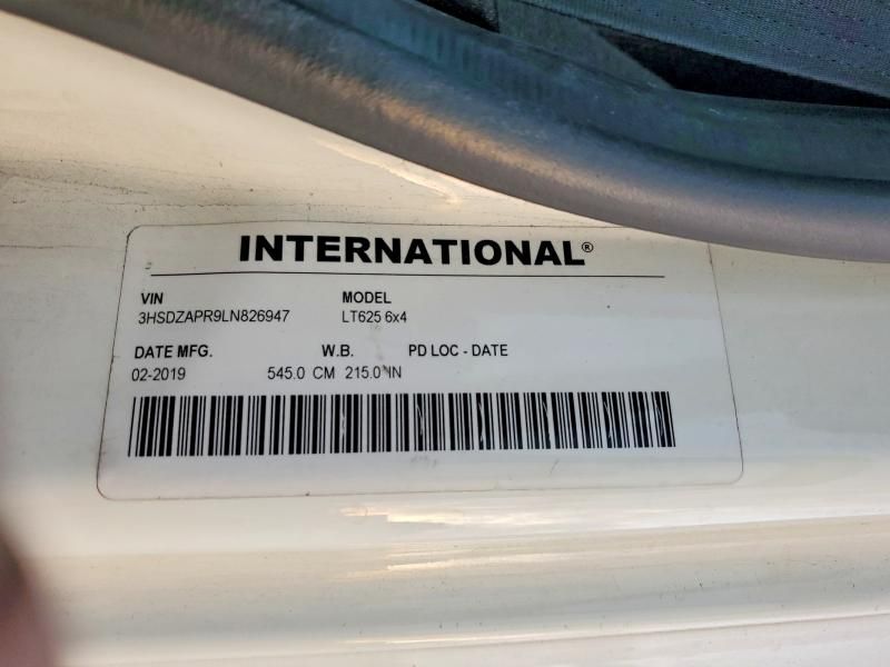 2020 International LT625 Semi Truck