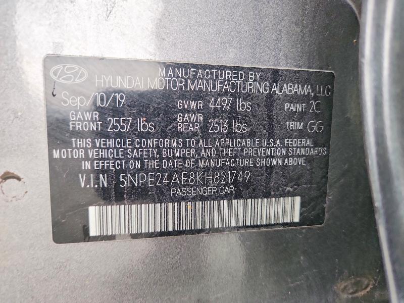 2019 Hyundai Sonata se