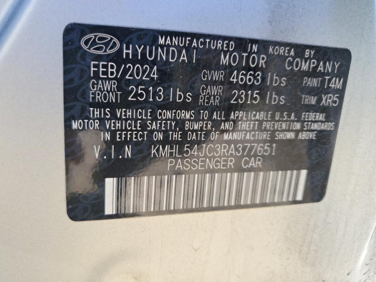 2024 Hyundai Sonata n Line