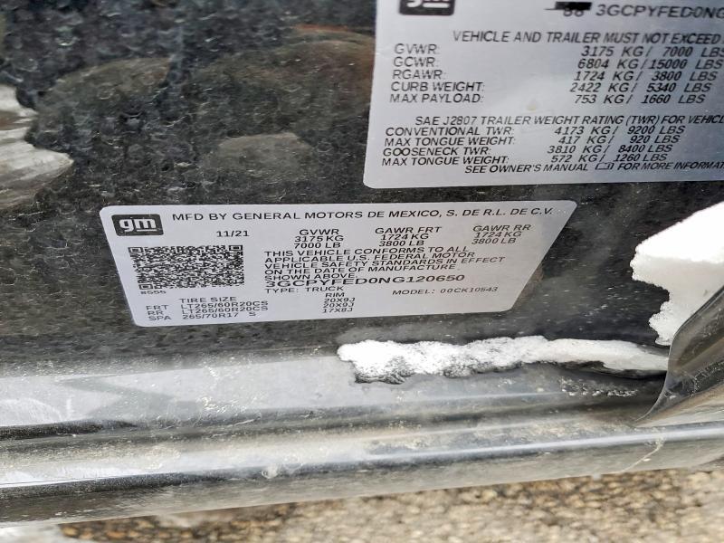 2022 Chevrolet Silverado ltd K1500 lt Trail Boss