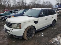 Salvage cars for sale from Copart Baltimore, MD: 2008 Land Rover Range Rover Sport Supercharged