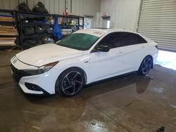 Hyundai Vehiculos salvage en venta: 2021 Hyundai Elantra n Line