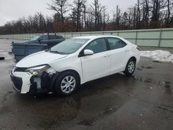 Salvage cars for sale from Copart Brookhaven, NY: 2014 Toyota Corolla l