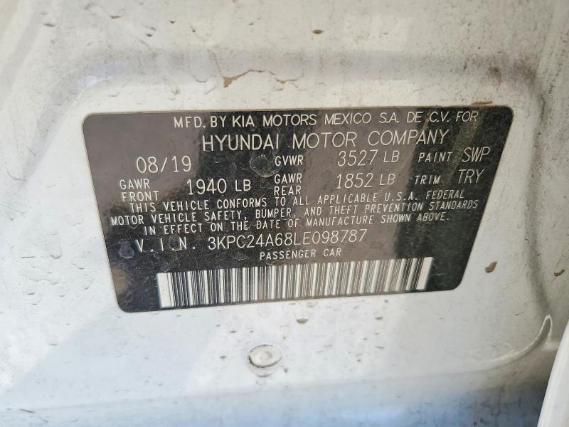 2020 Hyundai Accent se