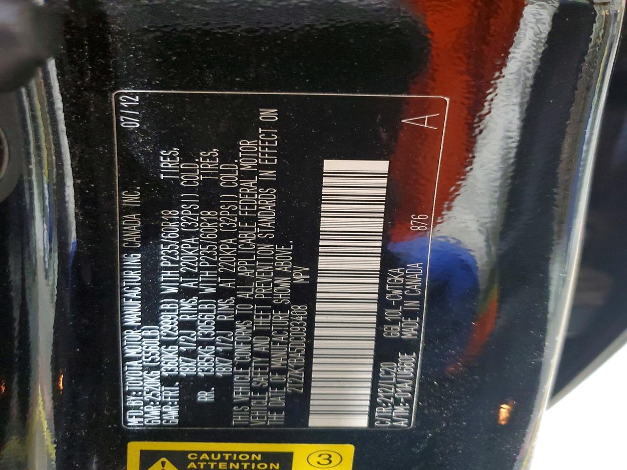 2013 Lexus Rx 350 Base