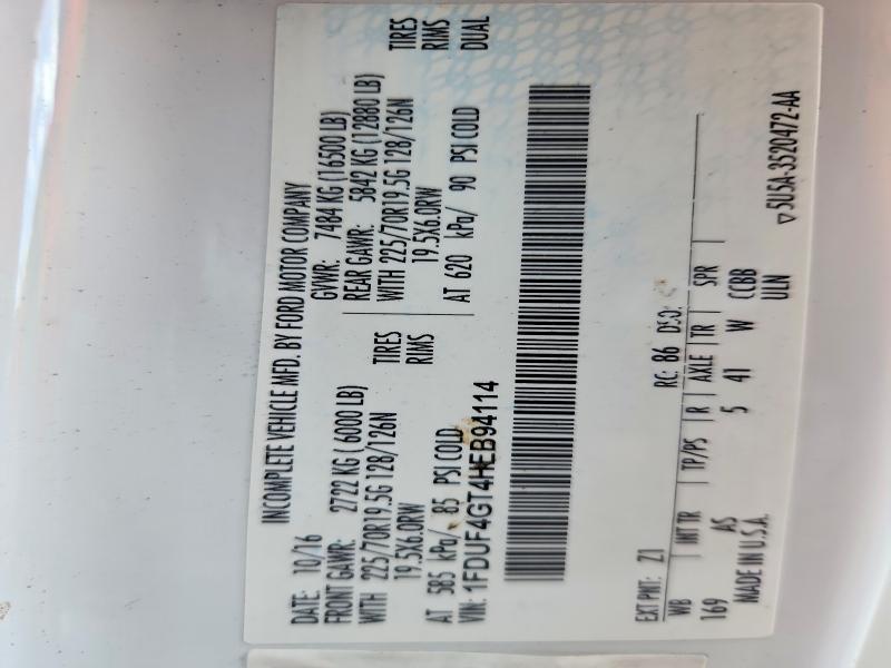 2017 Ford F450 Super Duty Utility / Service Truck