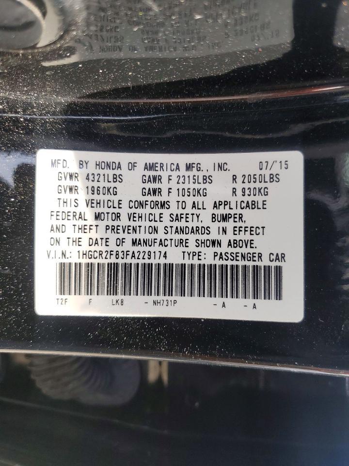 2015 Honda Accord exl