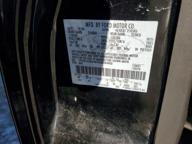 2007 Ford Escape xlt