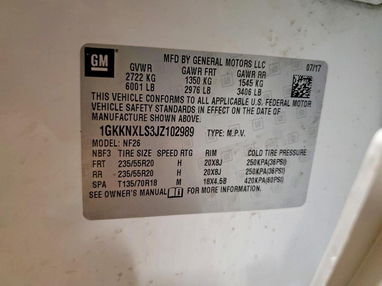 2018 GMC Acadia Denali
