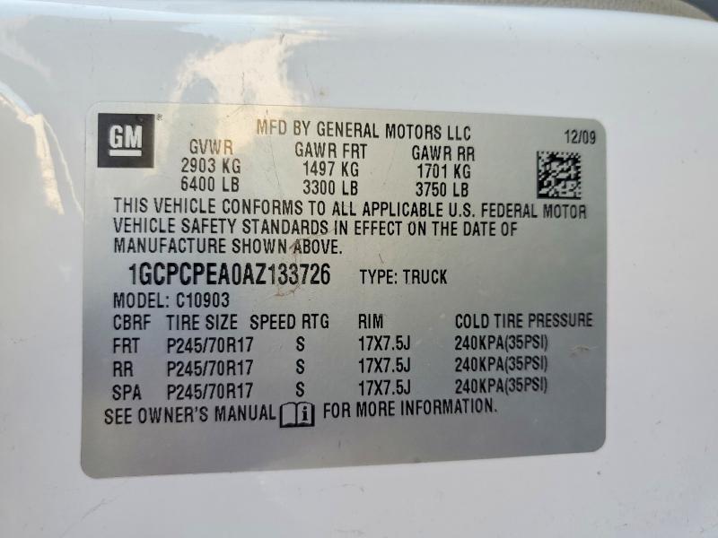 2010 Chevrolet Silverado C1500