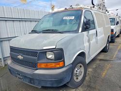 Salvage trucks for sale at Wilmington, CA auction: 2012 Chevrolet Express G2500