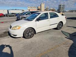 Salvage cars for sale from Copart New Orleans, LA: 2003 Toyota Corolla ce