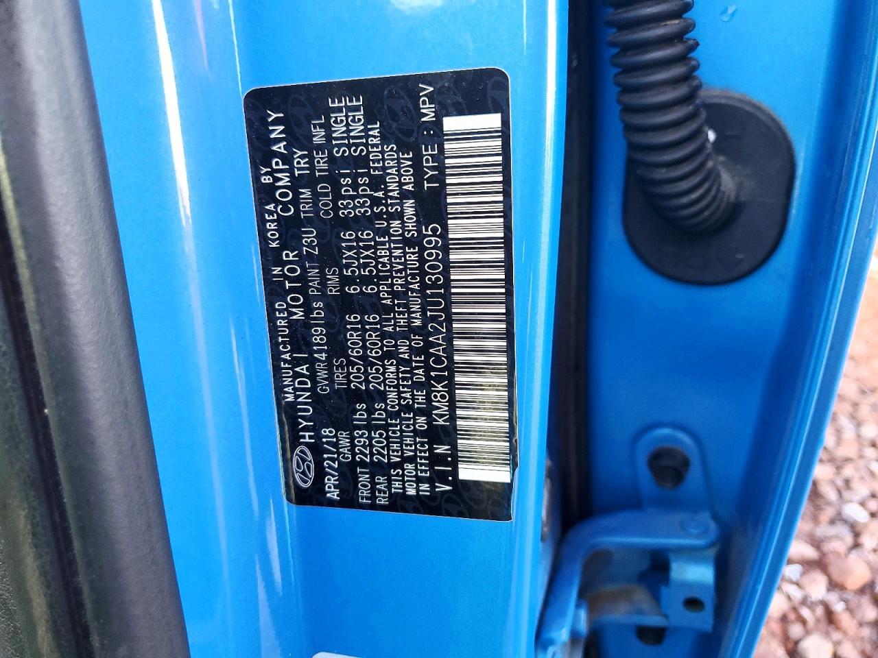 2018 Hyundai Kona se