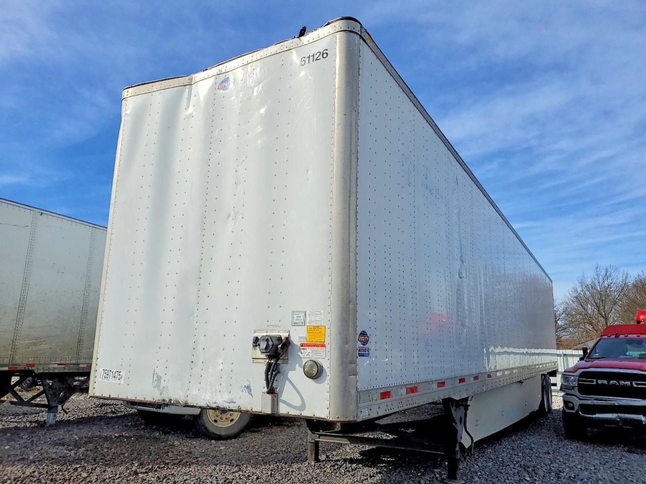 2017 Utility Trailer Manufactu 2017 Utility VS2DX DRY Van Trailer