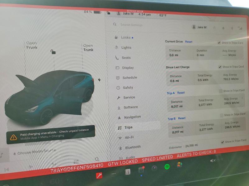 2022 Tesla Model y