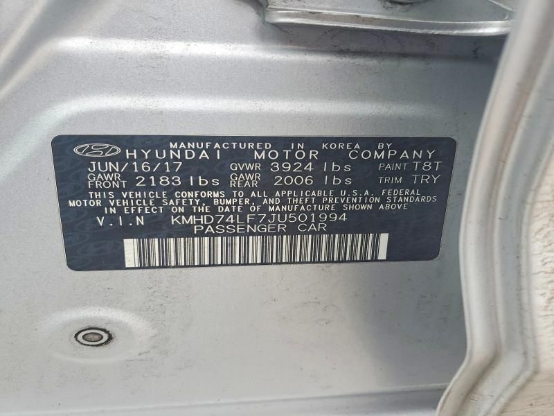 2018 Hyundai Elantra se