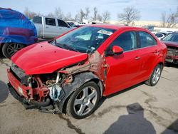 Chevrolet Sonic salvage cars for sale: 2015 Chevrolet Sonic ltz