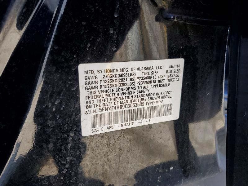 2014 Honda Pilot Touring