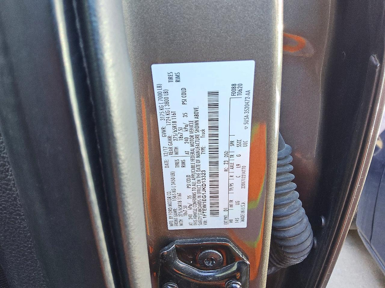 2018 Ford F150 Supercrew