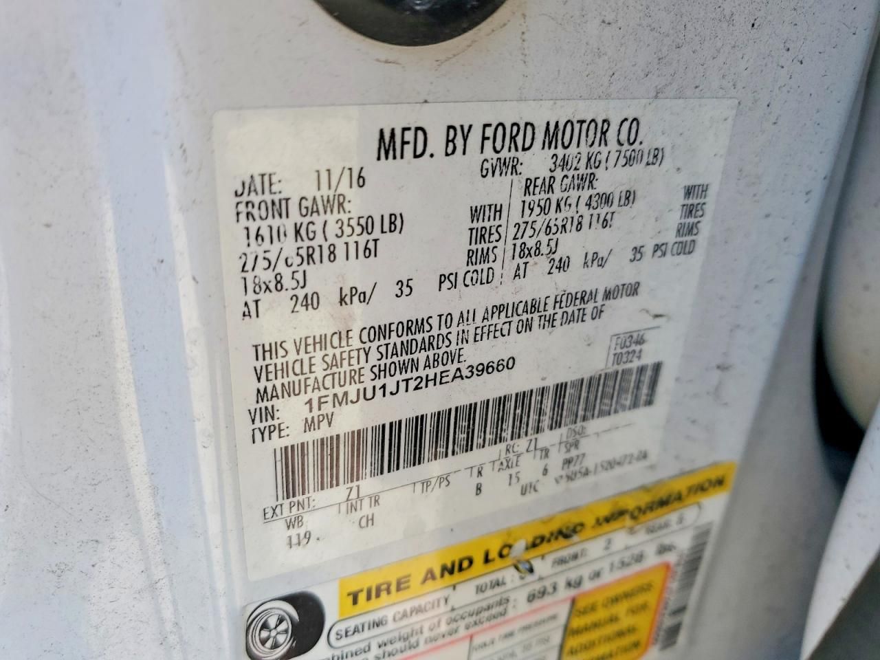 2017 Ford Expedition xlt