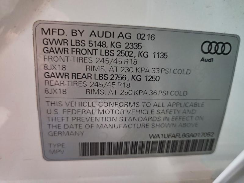 2016 Audi A4 Allroad Premium Plus