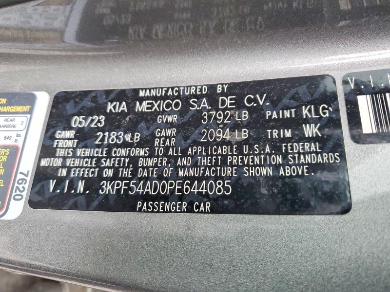 2023 KIA Forte gt Line